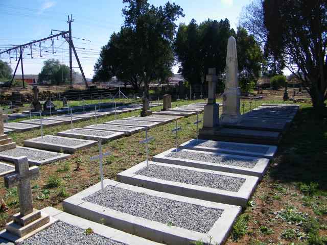 Kleksdorp British Boer war graves